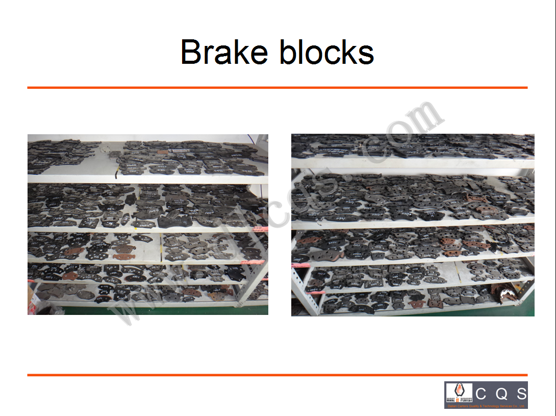 BRAKE BLOCK PRODUCTS