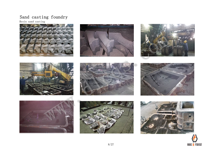 RESIN SAND PROCESS FOUNDRY