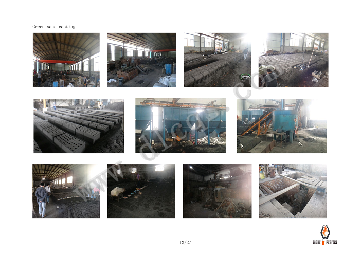 GREEN SAND PROCESS CASTING FOUNDRY