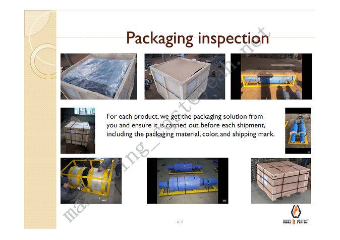PACKAGING INSPECTION